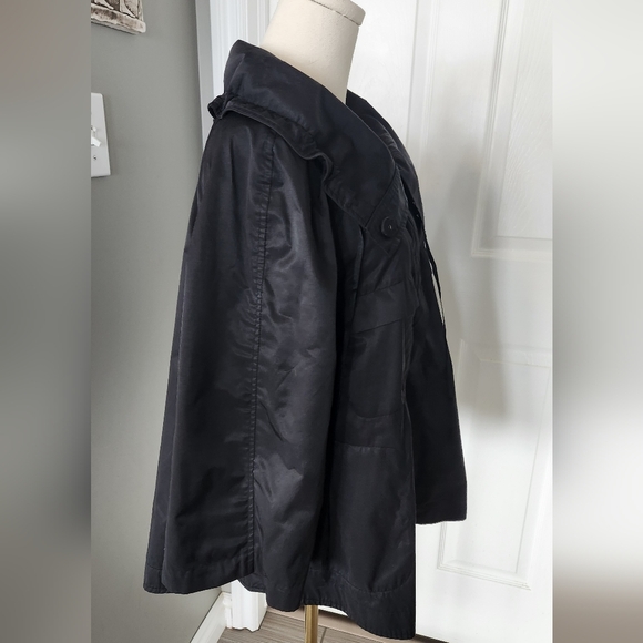 Simply Vera by Vera Wang Black Swing Shift Jacket - Size Medium - Picture 3 of 10